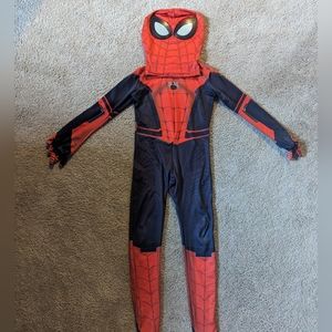 Kids spiderman bodysuit costume with mask 4t